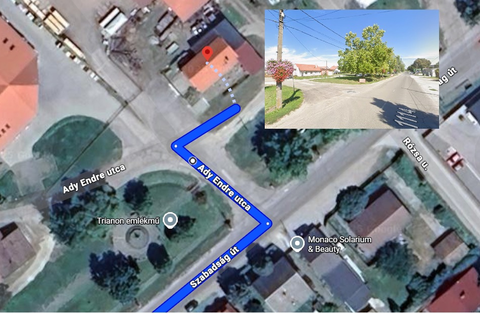 2021 Tahitótfalu Szabadság út 24